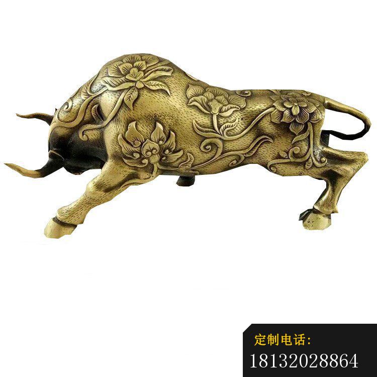 铜雕大型印花景观动物牛_750*750