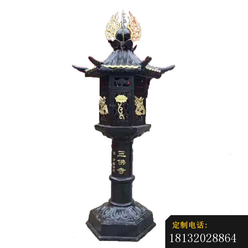 铜雕仿古灯塔雕塑摆件 (1)_800*800