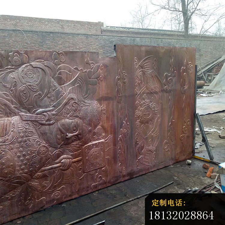 铜雕革命壁画校园文化浮雕摆件 (1)_750*750