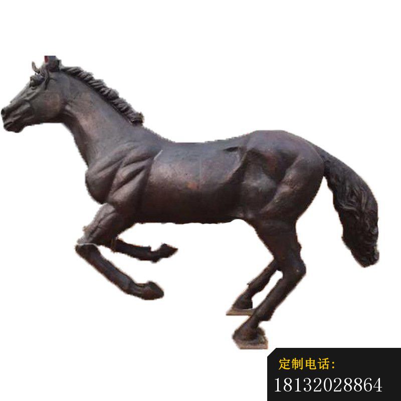 铜雕公园奔马动物雕塑 (2)_800*800