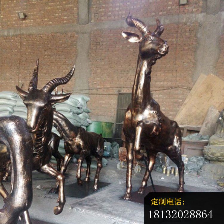 铜雕公园动物装饰雕塑 (2)_750*750