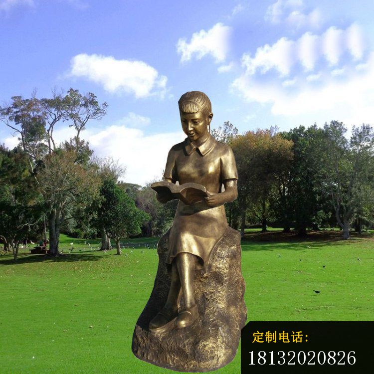 铜雕看书人物    公园校园人物雕塑 (1)_750*750