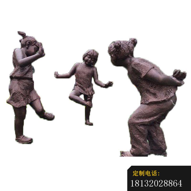 铜雕公园玩耍儿童雕塑 (5)_800*800