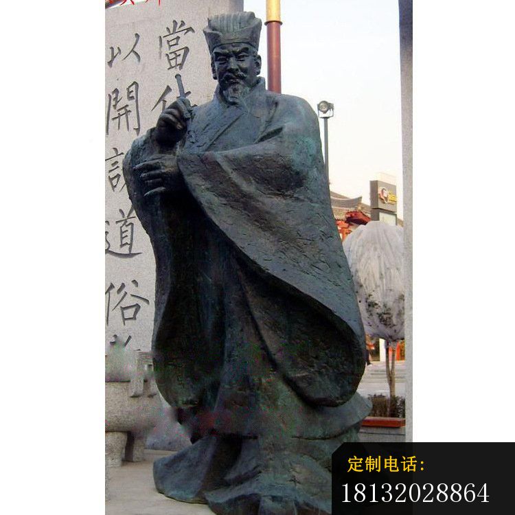铜雕古达历史人物雕塑 (1)_750*750