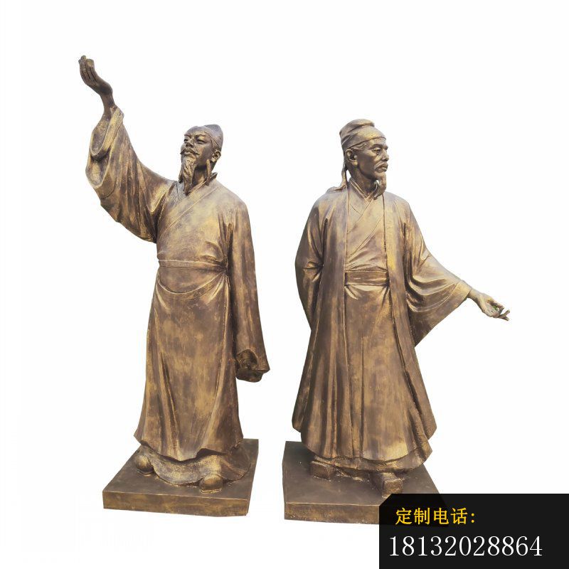 铜雕古代朝廷官员人物雕塑 (4)_800*800