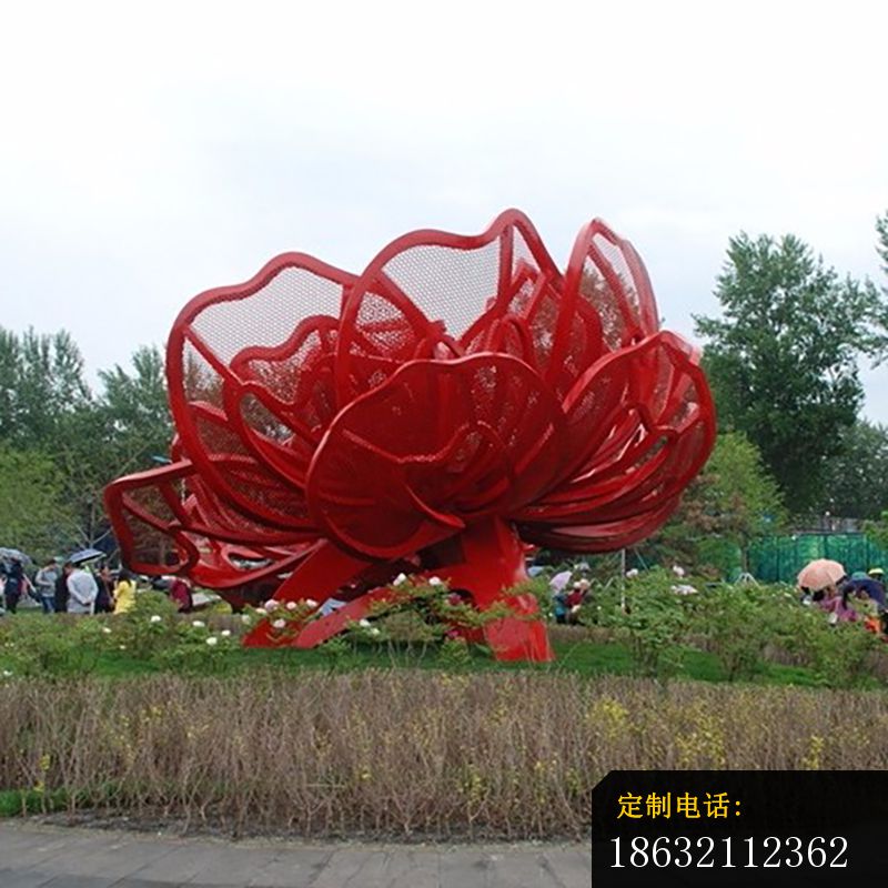 不锈钢玫瑰花雕塑 (1)_800*800