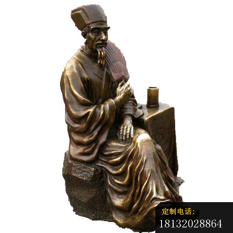 铜雕古代历史诸葛亮人物雕塑 (1)_800*800