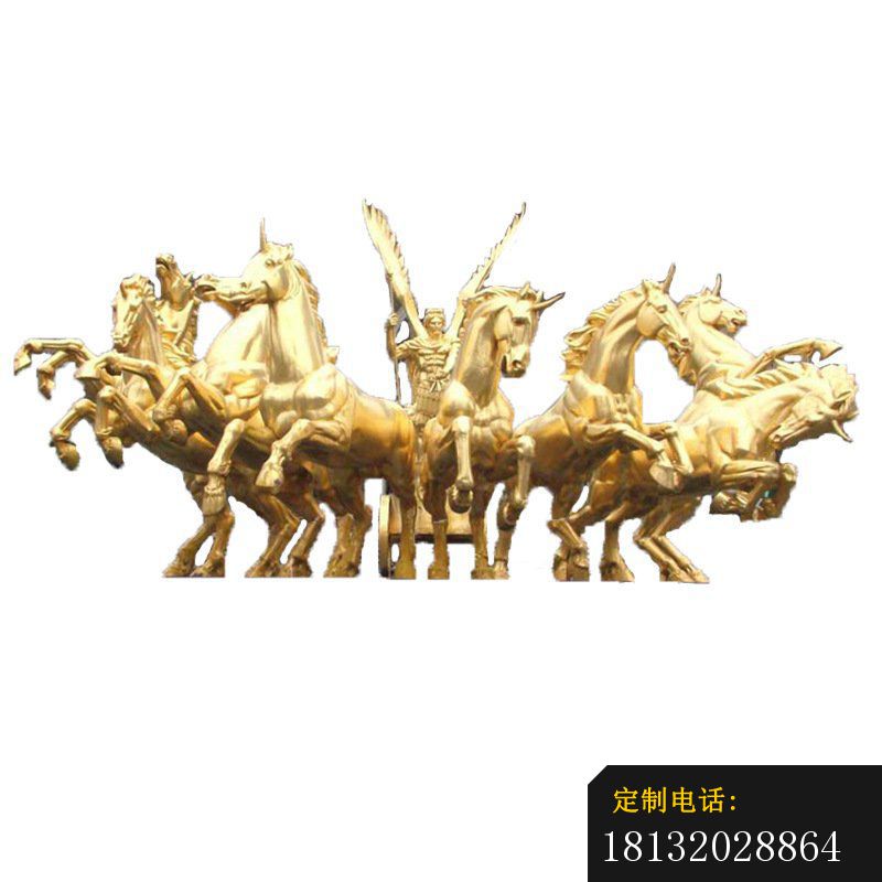 铜雕广场阿波罗战马雕塑 (2)_800*800