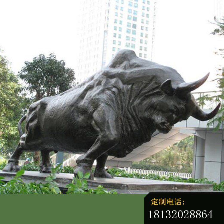铜雕广场华尔街牛雕塑 (2)_750*750