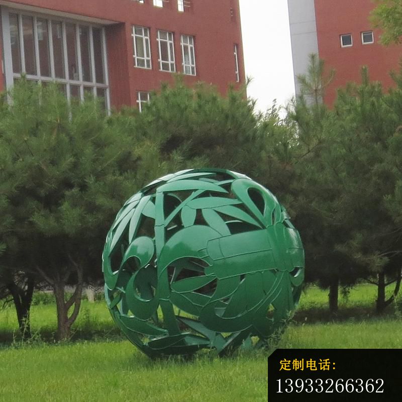 学校不锈钢景观球雕塑_800*800