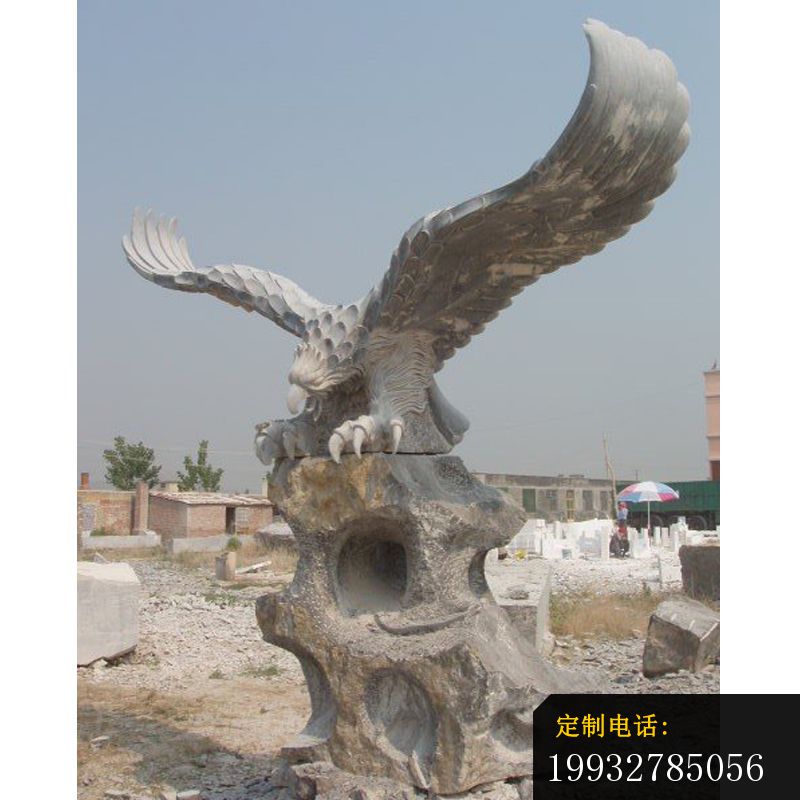 老鹰石雕，大展宏图石雕 (2)_800*800