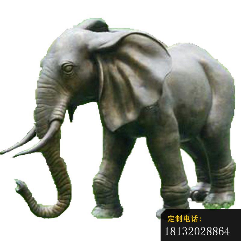 铜雕户外装饰动物大象摆件 (2)_800*800