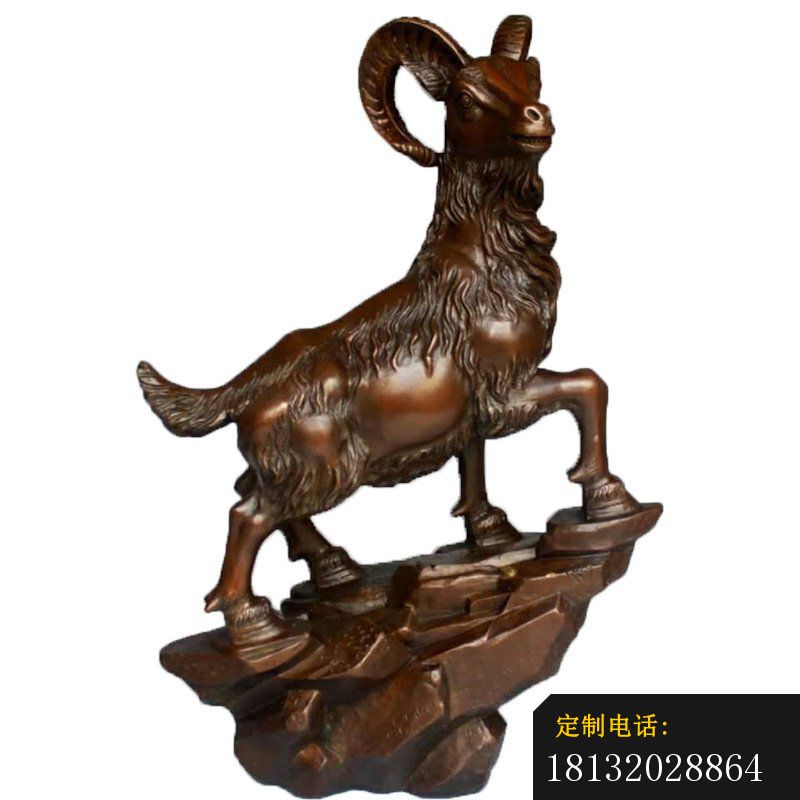 铜雕户外装饰生肖羊动物雕塑 (1)_800*800