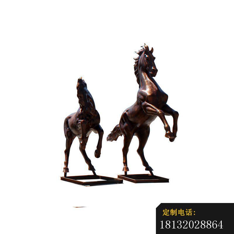铜雕酒店门口动物景观马雕塑 (4)_800*800