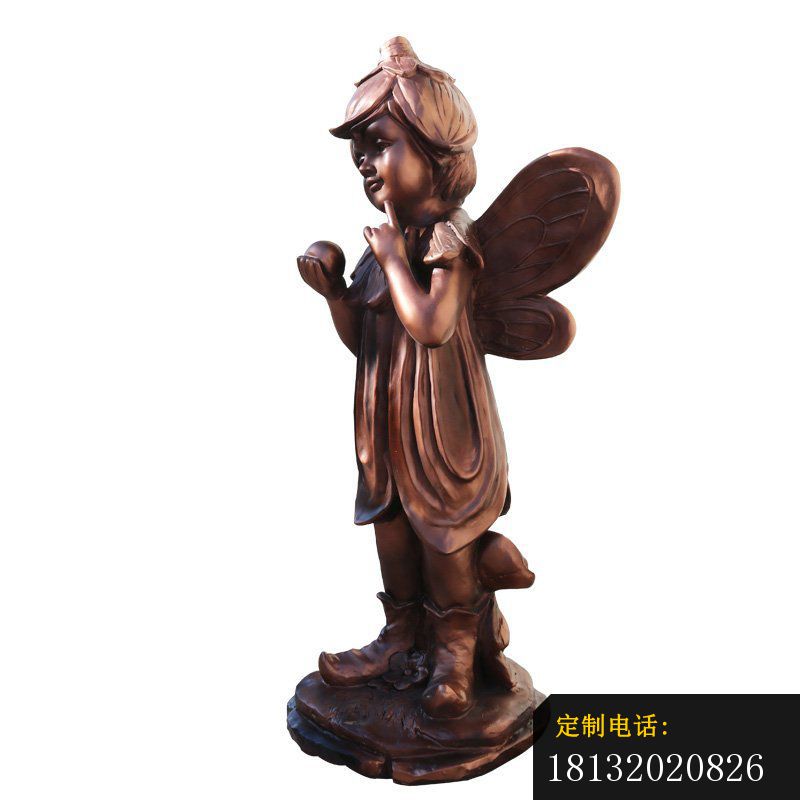 铜雕天使儿童    广场人物雕塑_800*800