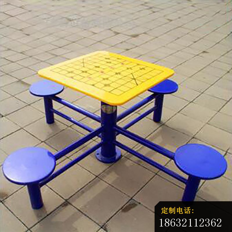 公园抽象不锈钢棋盘雕塑_800*800