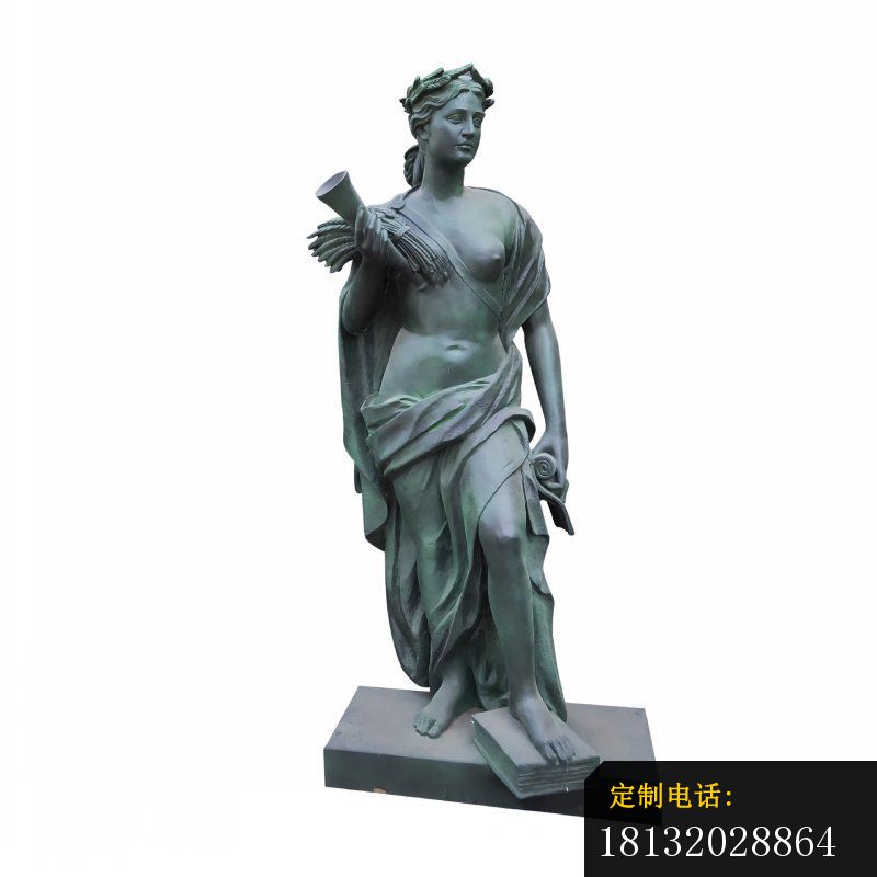 铜雕西方天使人物雕塑_800*800