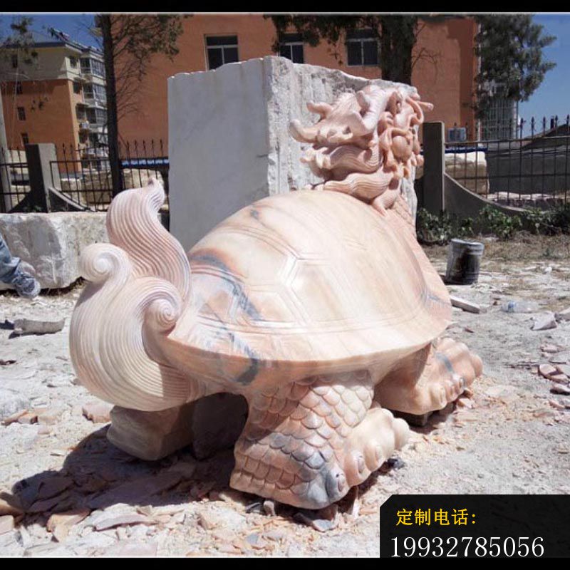 龙龟广场景观雕塑，动物石雕塑_800*800