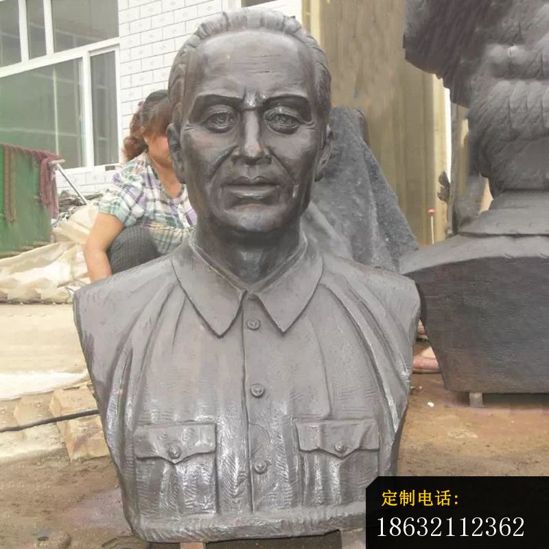名人胸像铜雕，中国名人铜雕 (2)_800*800