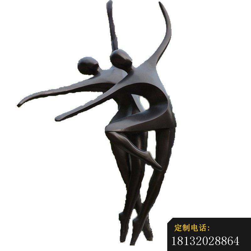 铜雕园林广场双人舞雕塑摆件 (1)_800*800
