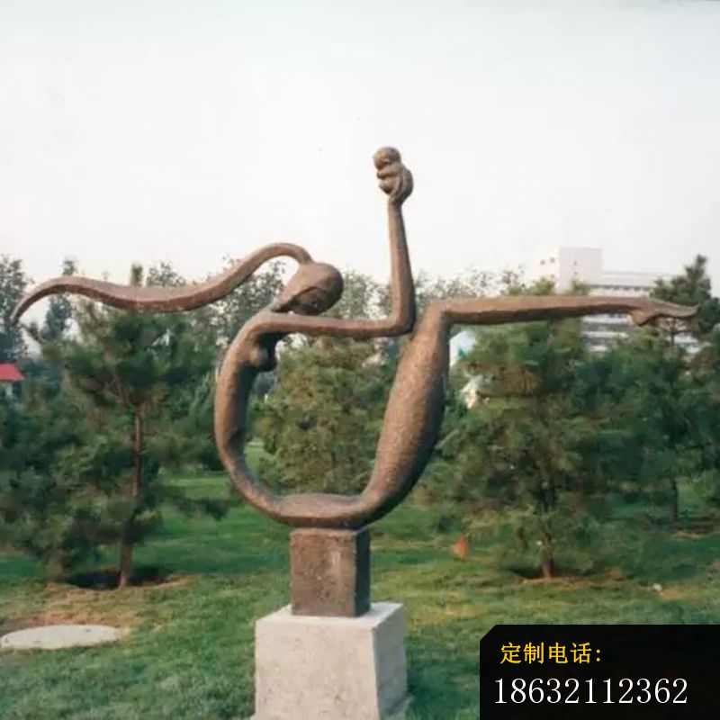 母子铜雕，公园景观铜雕_800*800
