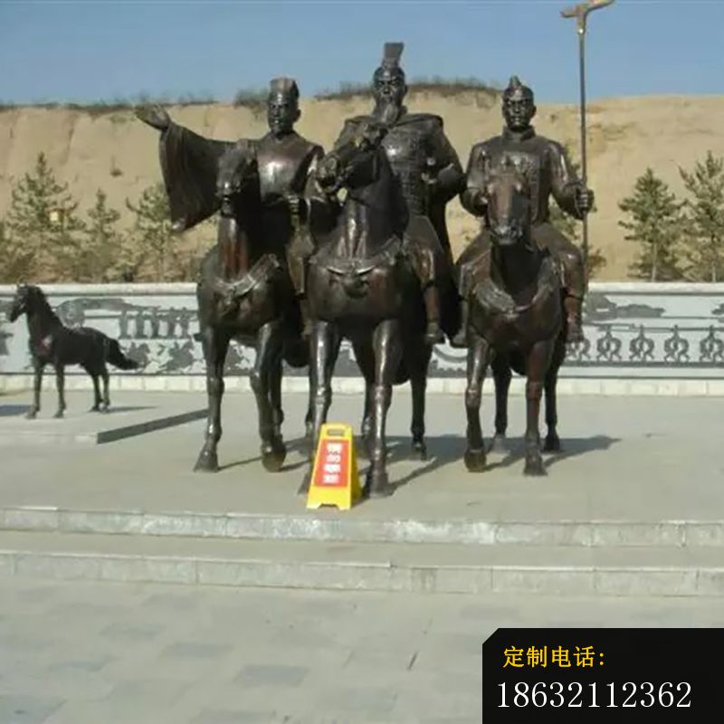 将军骑马铜雕，广场景观铜雕_800*800