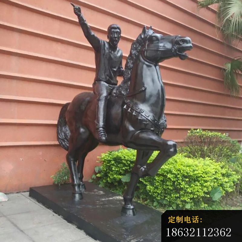 人骑马铜雕，公园骑马铜雕 (2)_800*800