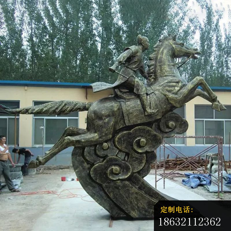 人物骑马铜雕，广场骑马铜雕 (1)_800*800