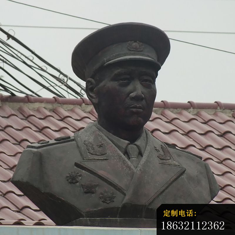开国十大元帅铜雕像，伟人铜铜像 (1)_800*800