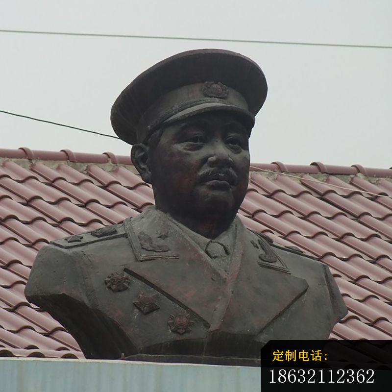 开国十大元帅铜雕像，伟人铜铜像 (2)_800*800