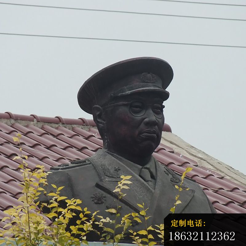 开国十大元帅铜雕像，伟人铜铜像 (3)_800*800
