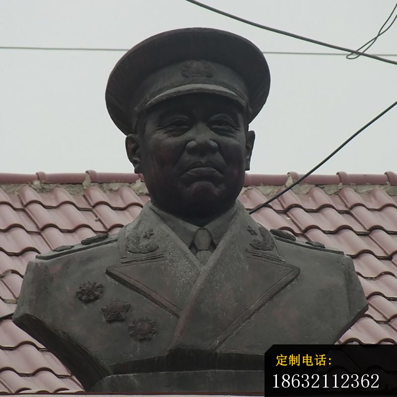 开国十大元帅铜雕像，伟人铜铜像 (6)_800*800