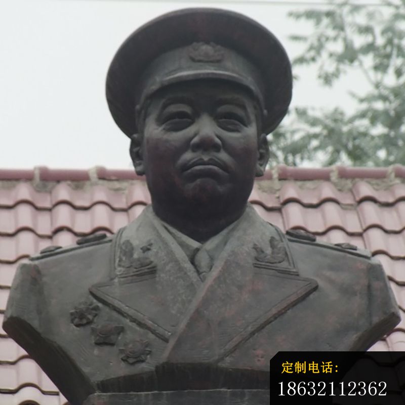 开国十大元帅铜雕像，伟人铜铜像 (5)_800*800