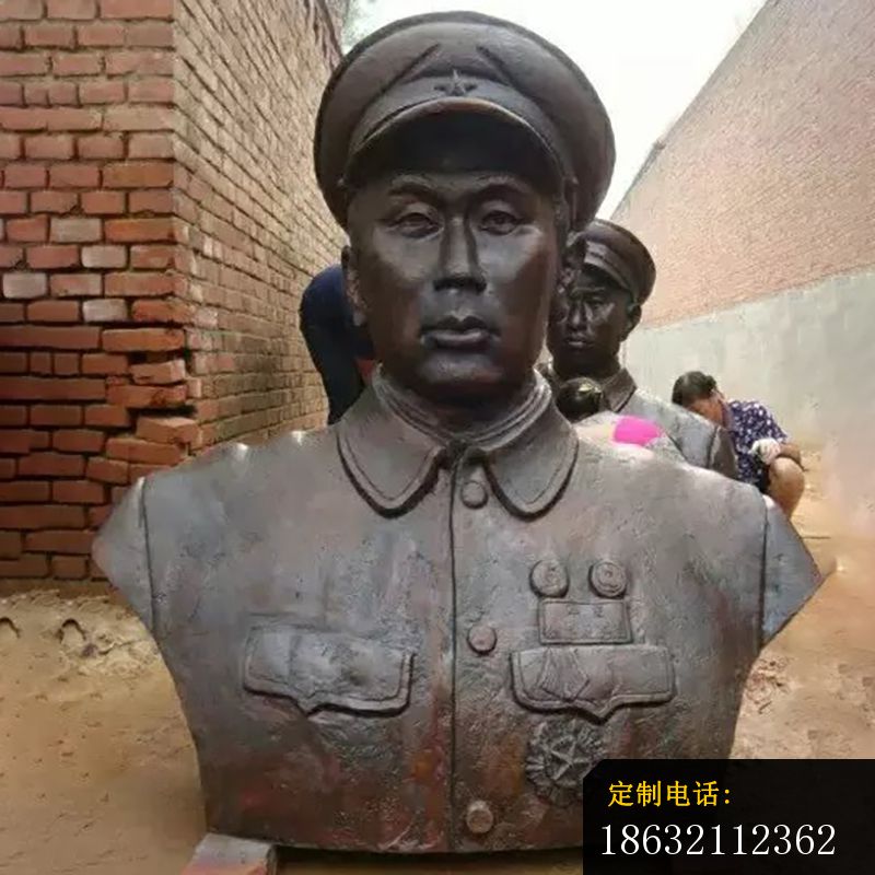 元帅胸像铜雕，名人雕塑 (2)_800*800