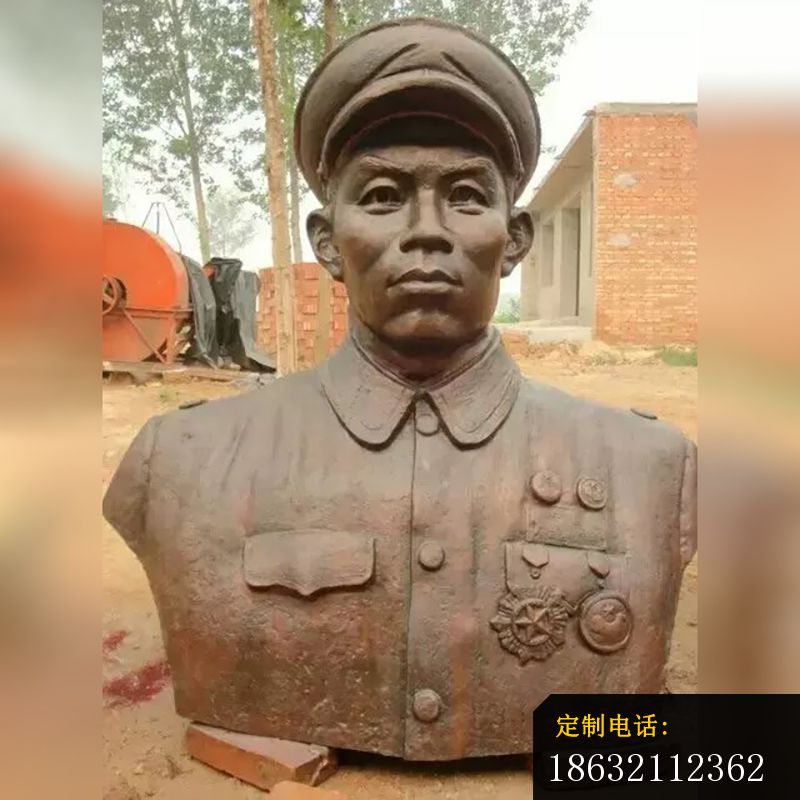 元帅胸像铜雕，名人雕塑 (3)_800*800