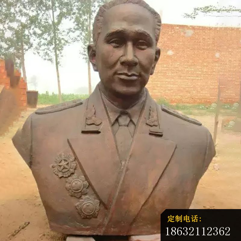 元帅胸像铜雕，名人雕塑 (4)_800*800