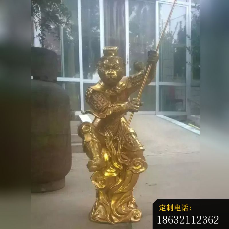 孙悟空铜雕，齐天大圣雕塑_800*800