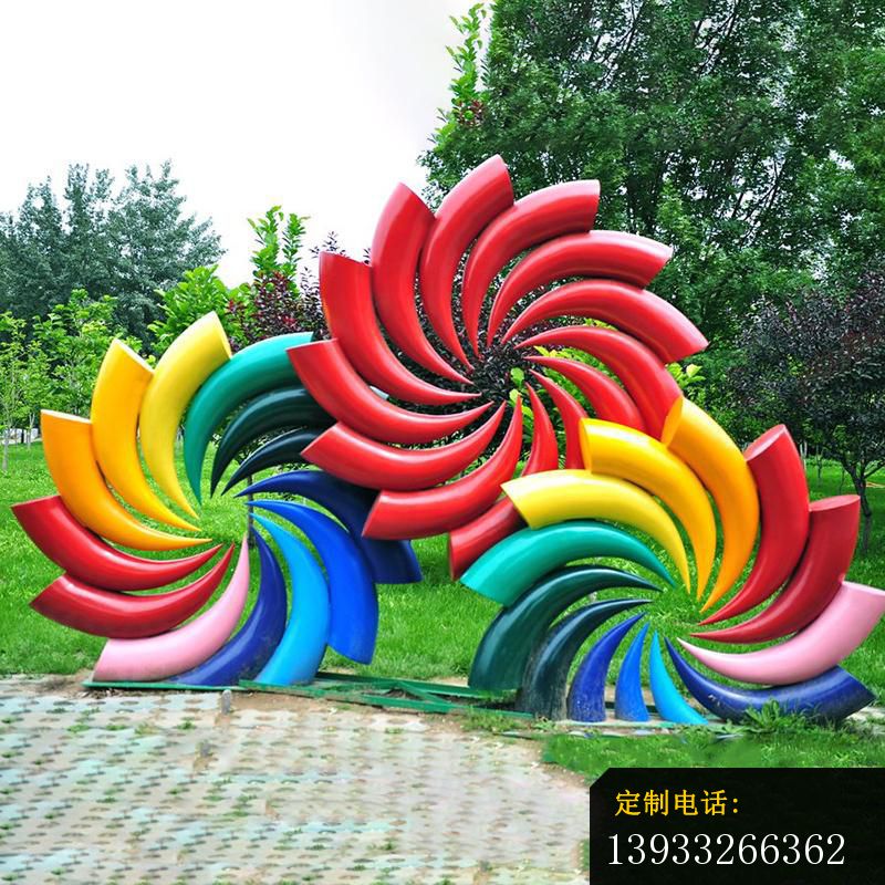 广场不锈钢烟花景观雕塑_800*800