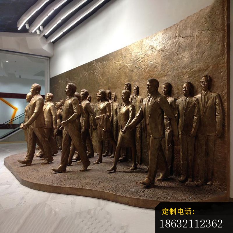 现代人物铜雕，景观人物铜雕 (2)_800*800