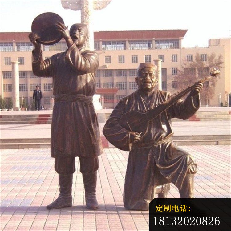 铜雕音乐会人物   广场人物雕塑_750*750