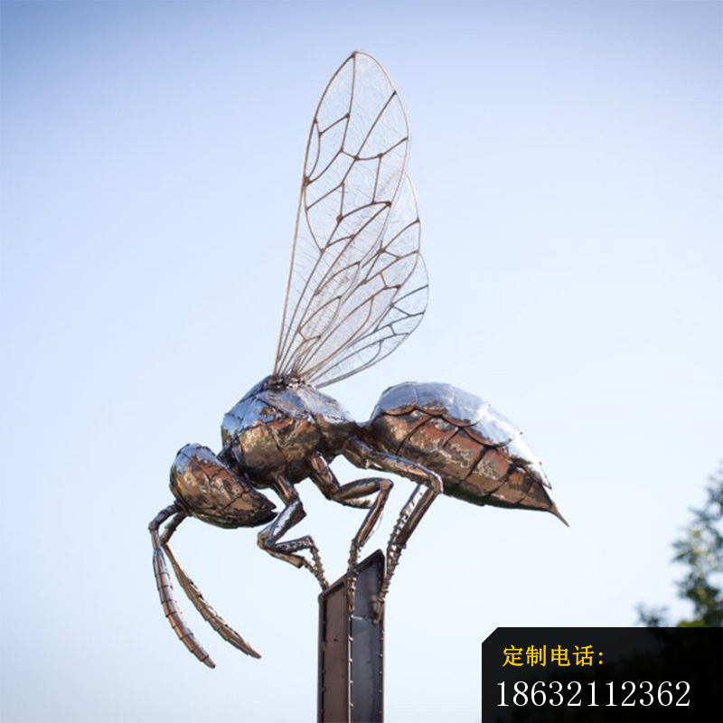 不锈钢蜜蜂雕塑_800*800