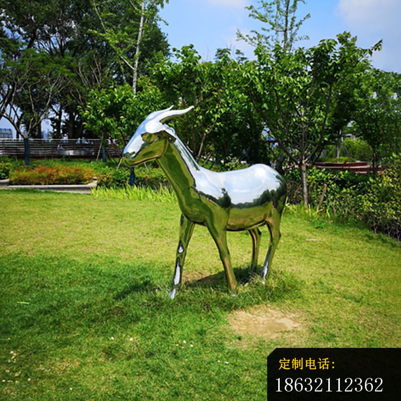 不锈钢羊雕塑 (1)_800*800
