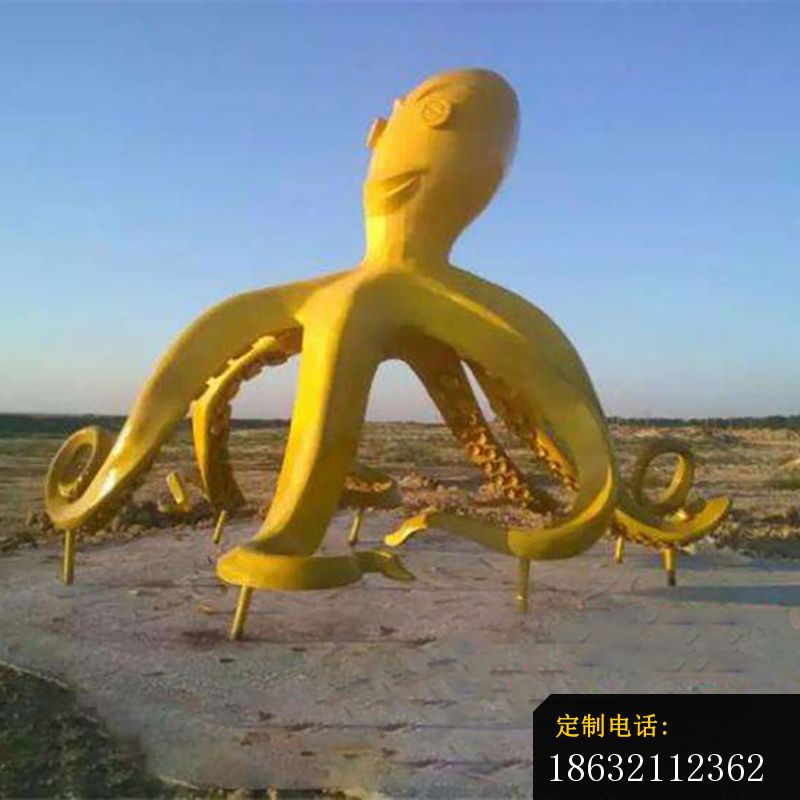 不锈钢章鱼雕塑 (2)_800*800