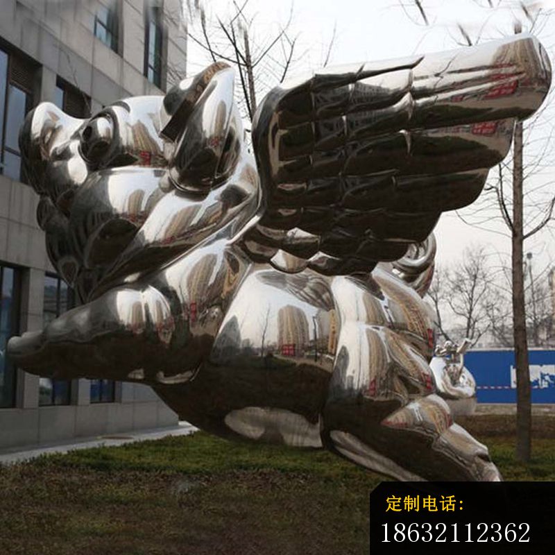 不锈钢猪雕塑 (2)_800*800