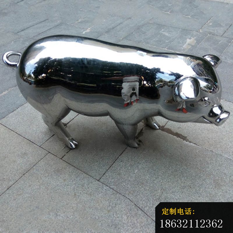 不锈钢猪雕塑 (1)_800*800