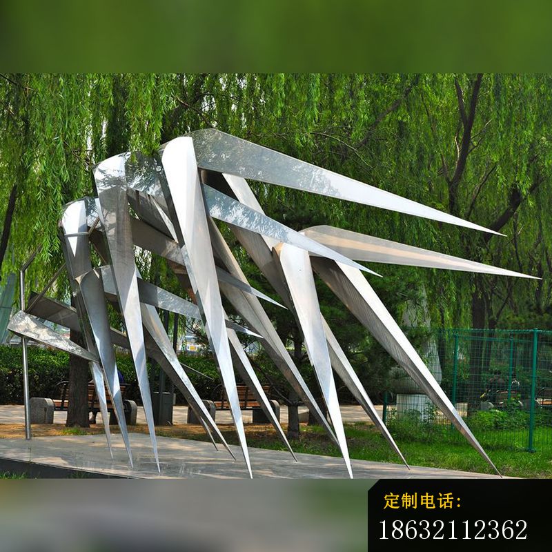 风竹雕塑，不锈钢景观雕塑 (3)_800*800