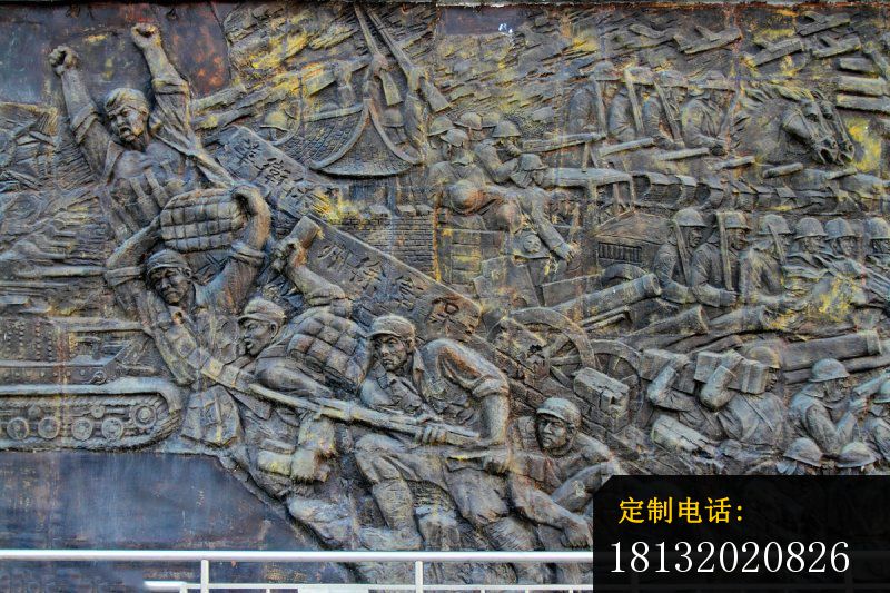 保卫徐州石浮雕 广场纪念石浮雕_800*533