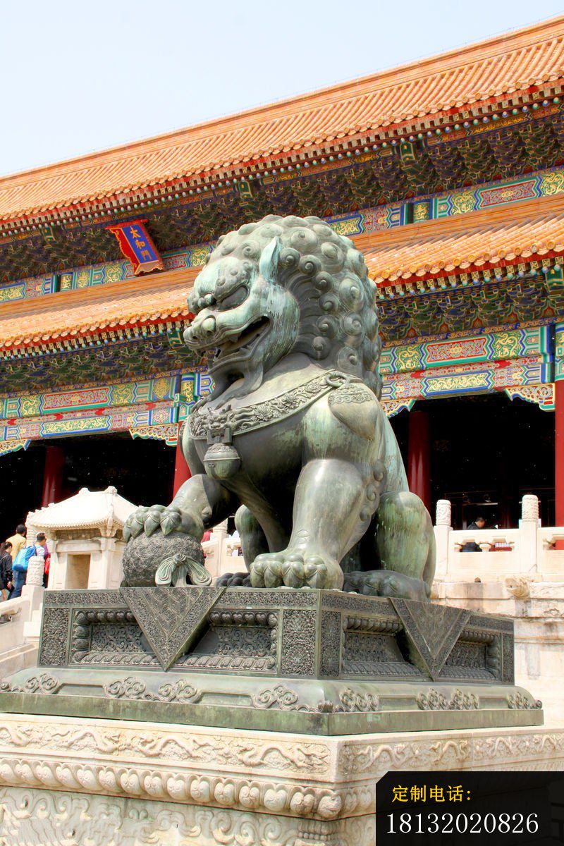 北京铜狮子  青铜狮子雕塑 (2)_800*1200