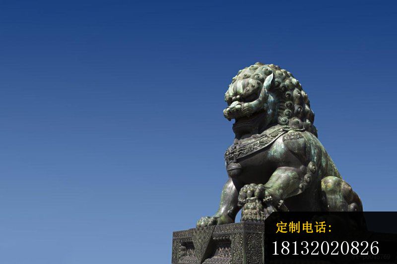 北京铜狮子  青铜狮子雕塑 (3)_800*533