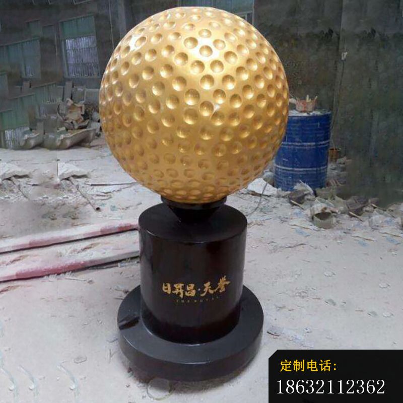 高尔夫球铜雕_800*800
